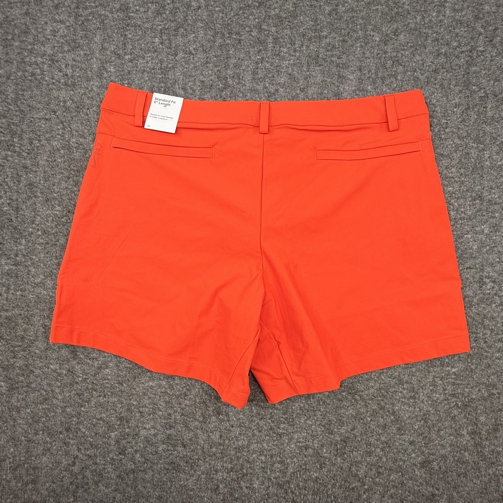 Nike Shorts Mens 38 Orange Athletic Casual Performance Stretch Pockets Summer US - Picture 10 of 11